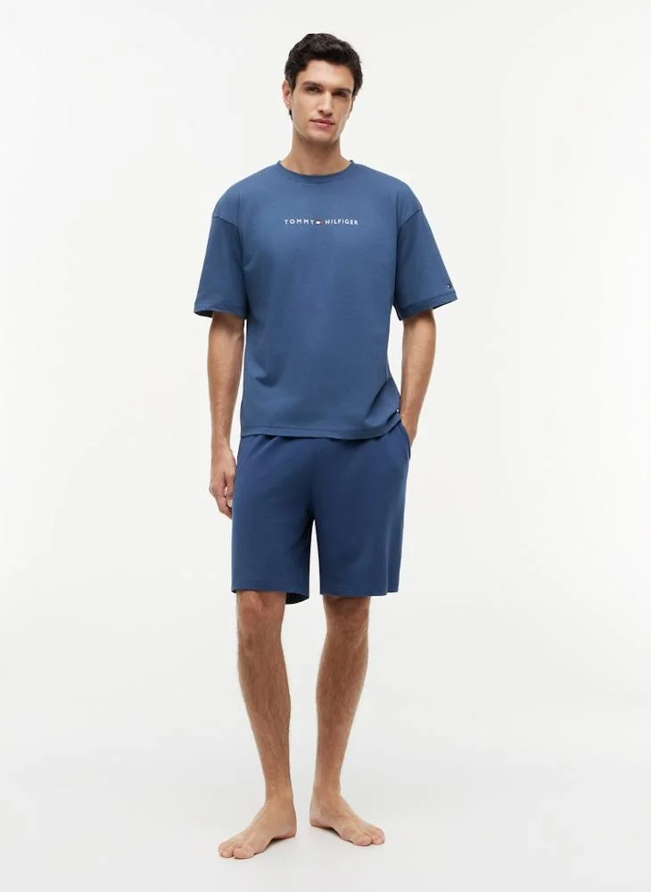 TOMMY HILFIGER  TH Original Logo Lounge T-Shirt for Men | Best Price UAE